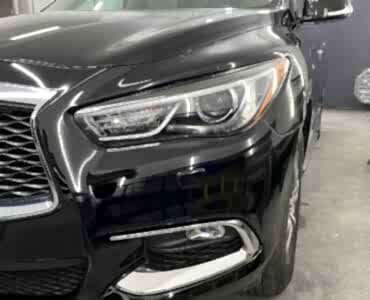 INFINITI ремонт и покраска крыла рихтовка кузовной ремонт покраска бампера
