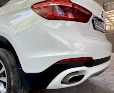 bmw x6 покраска бампера