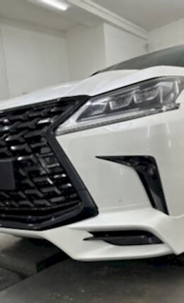 покраска бампера lx570