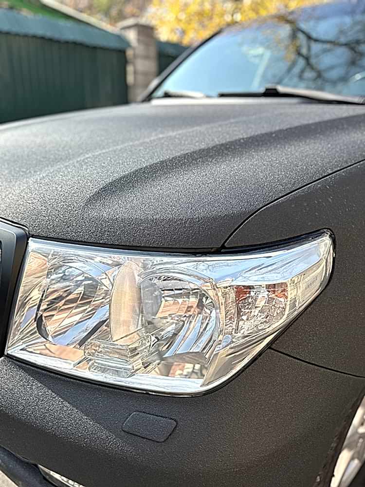 лендкрузер 200 матовы раптор черный покраска авто Алматы