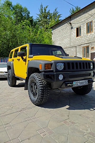 HUMMER H3 покраска в раптор + антихром - AUTOROOM KZ ALMATY DETAILING STUDIO