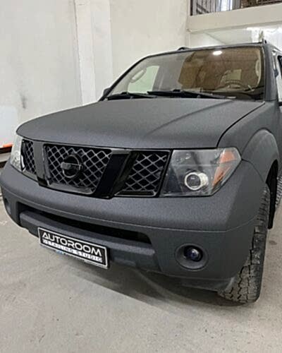 NISSAN PATHFINDER R51RAPTOR покраска в раптор и антихром autoroom kz