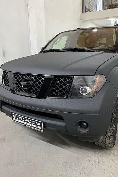 NISSAN PATHFINDER R51RAPTOR покраска в раптор и антихром autoroom kz