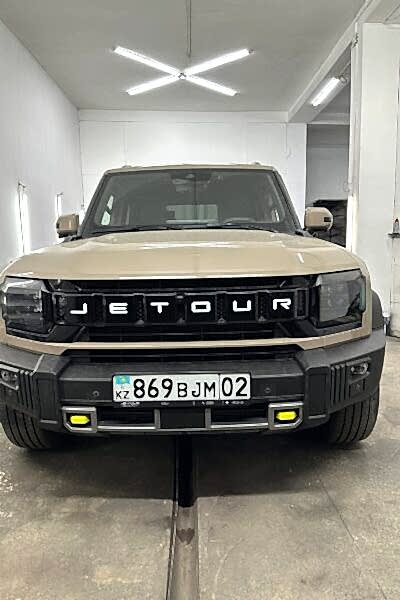 Jetour t2 установка сетки врешетку радиатора и бампер